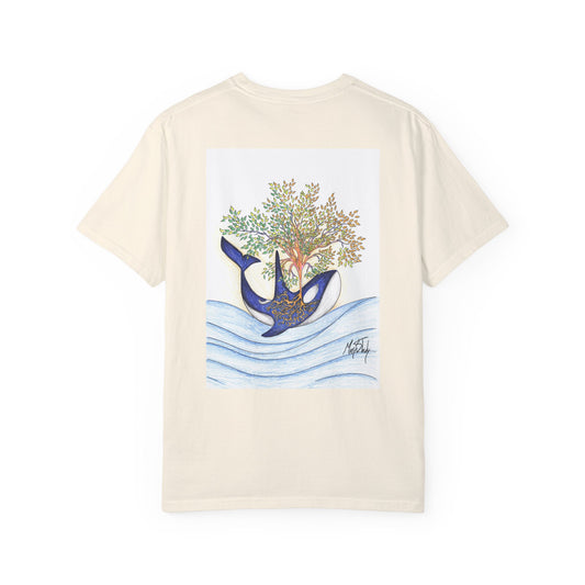 Truly PNW - Orca Spouting Tree of Life T-shirt
