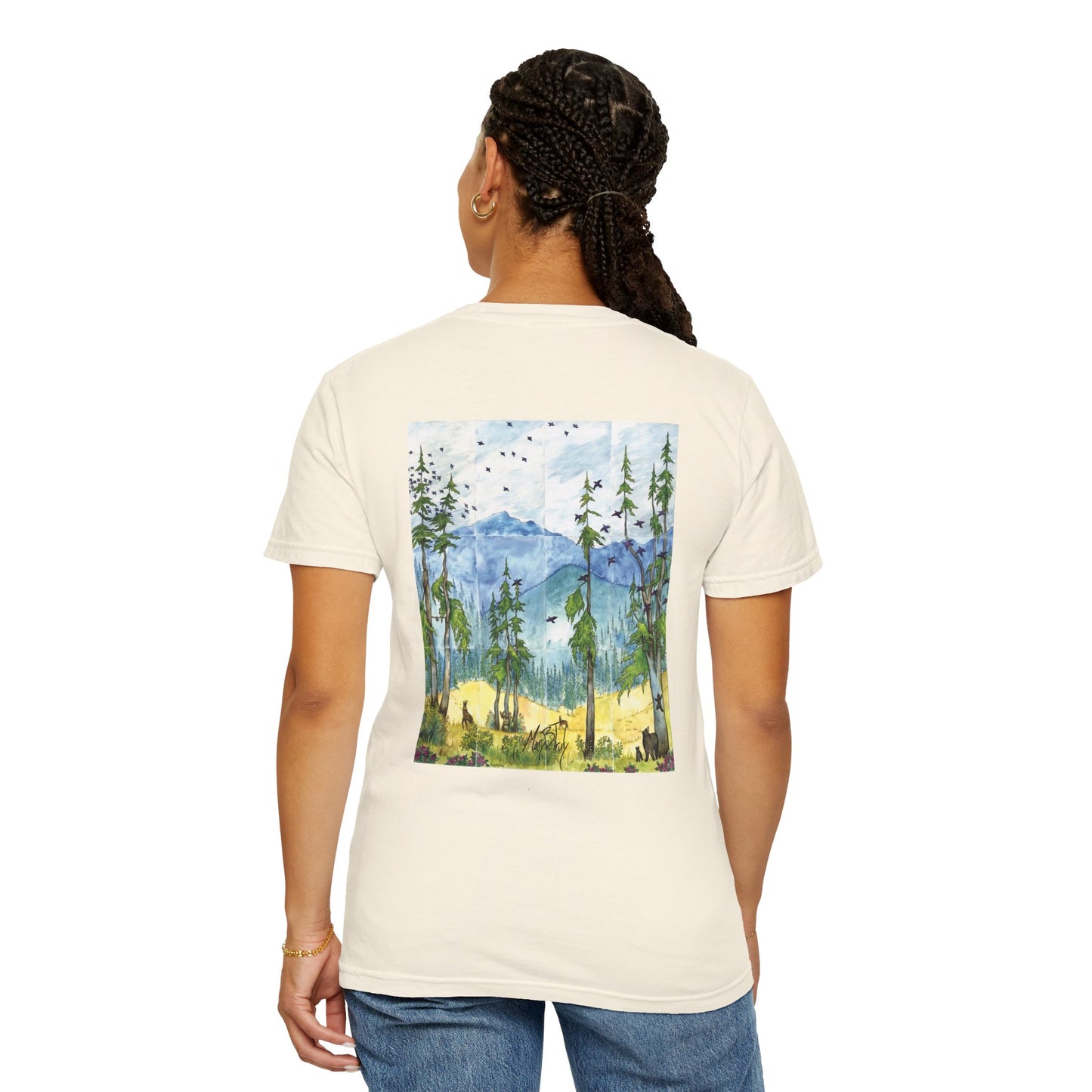 Truly PNW - Pacific Northwest Animals, Unisex Garment-Dyed T-shirt