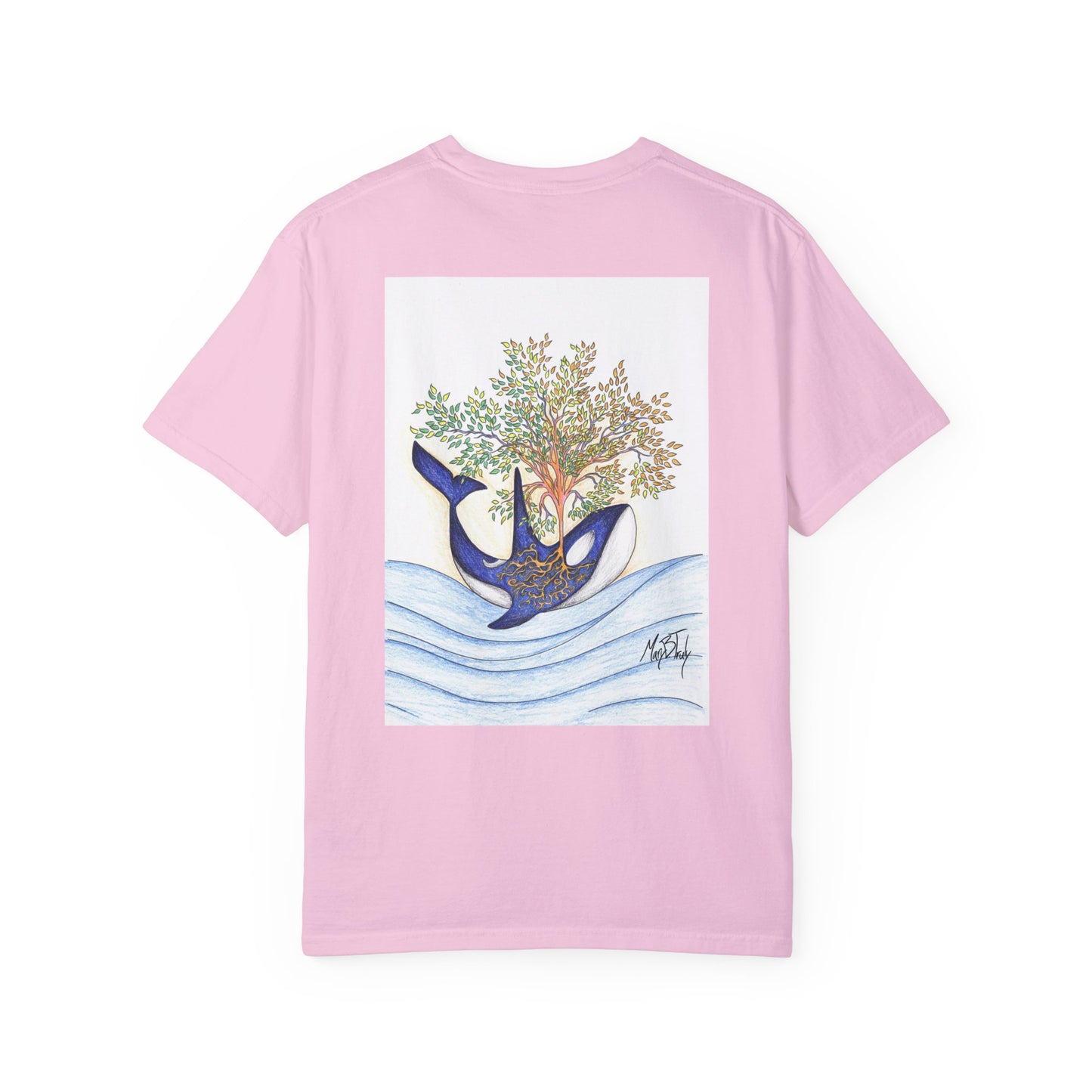 Truly PNW - Orca Spouting Tree of Life T-shirt