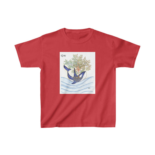 Truly PNW Orca Tree of Life Kids Heavy Cotton™ Tee