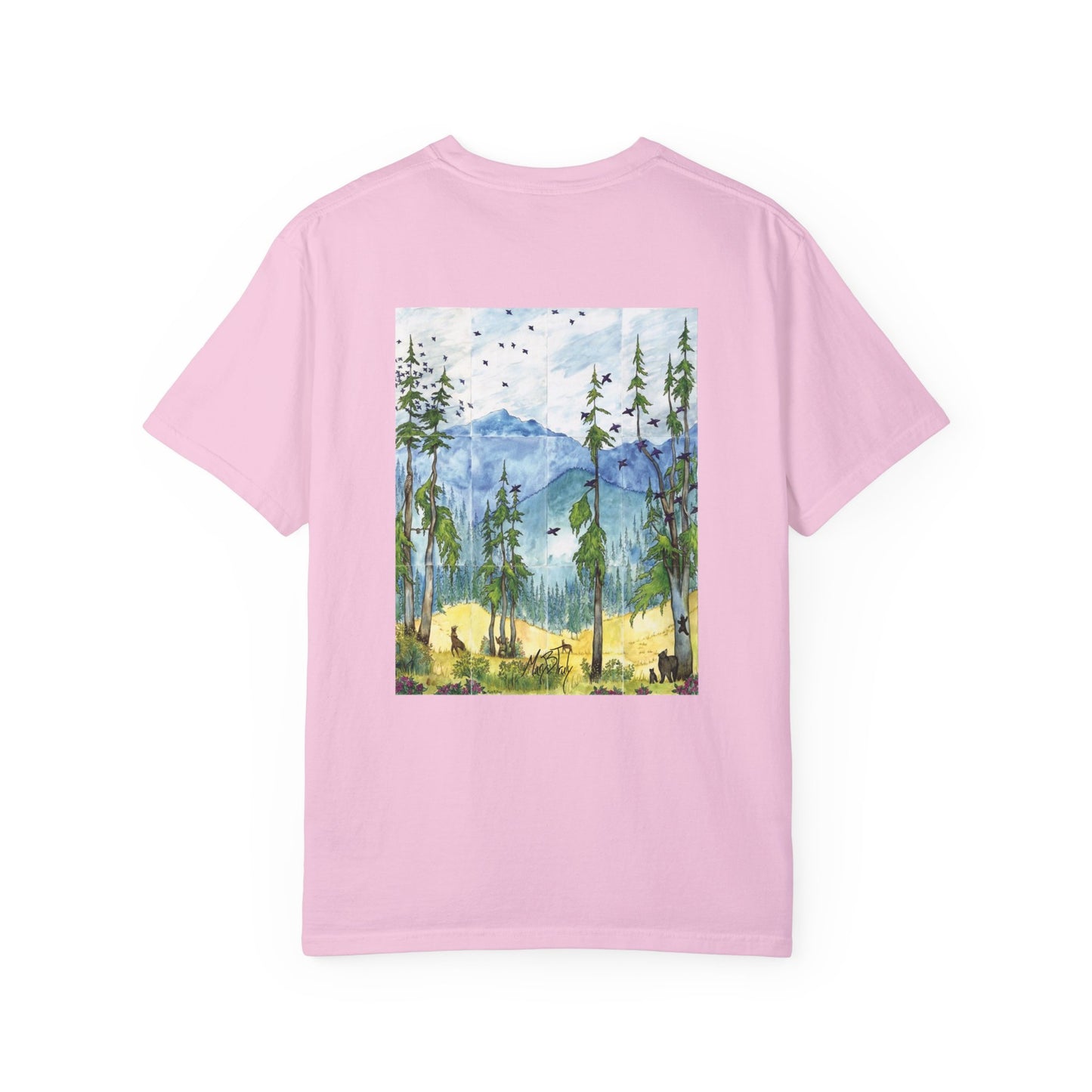 Truly PNW - Pacific Northwest Animals, Unisex Garment-Dyed T-shirt