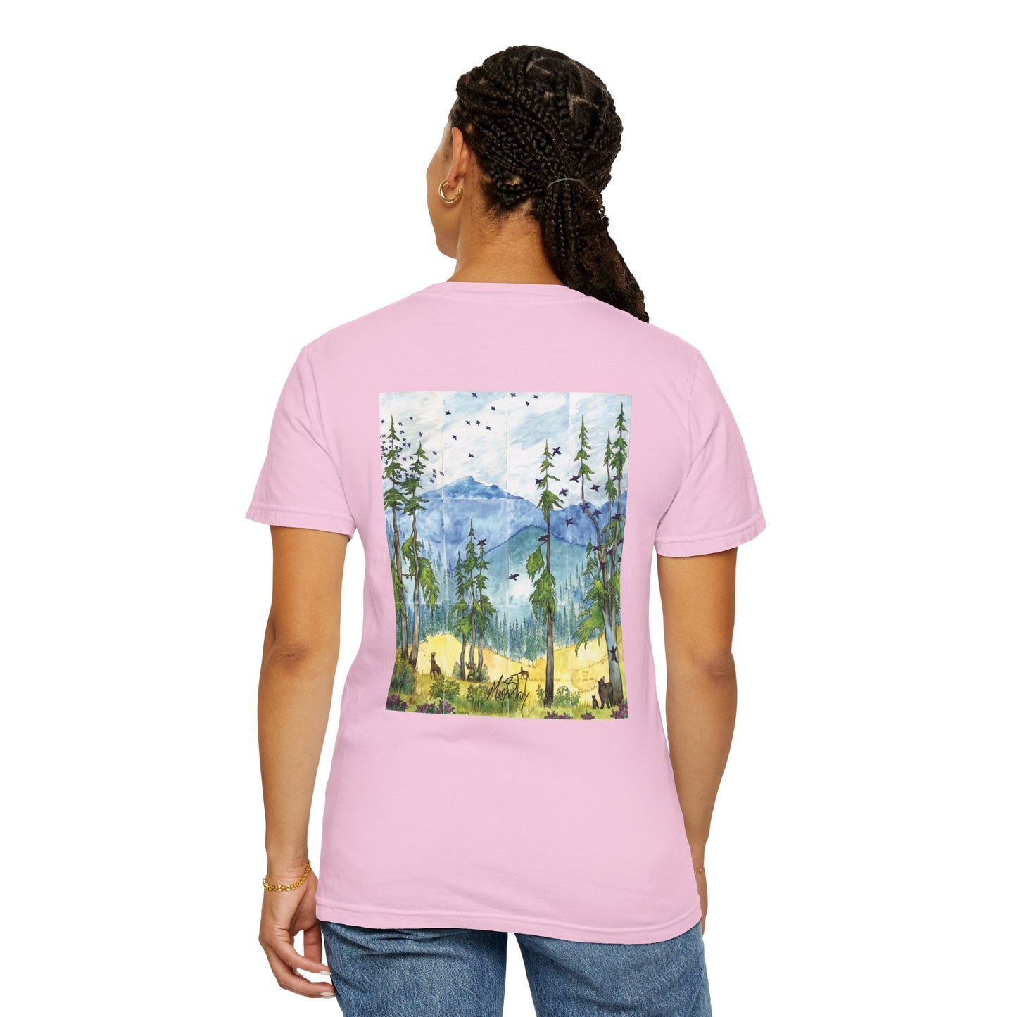 Truly PNW - Pacific Northwest Animals, Unisex Garment-Dyed T-shirt