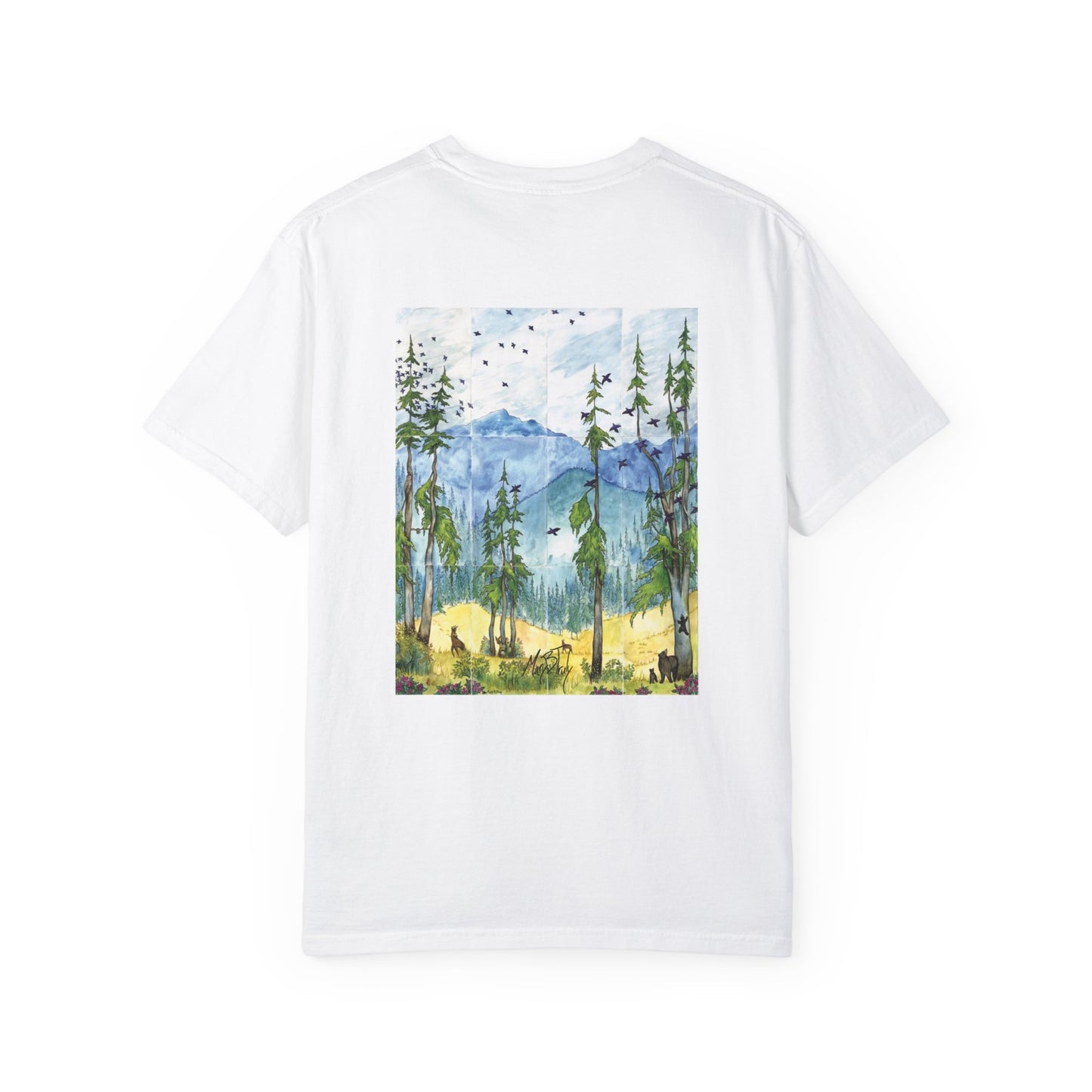 Truly PNW - Pacific Northwest Animals, Unisex Garment-Dyed T-shirt