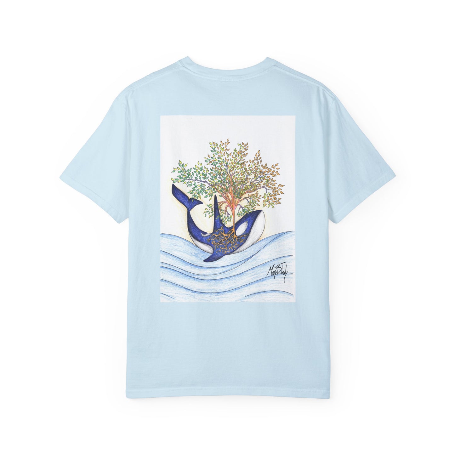 Truly PNW - Orca Spouting Tree of Life T-shirt