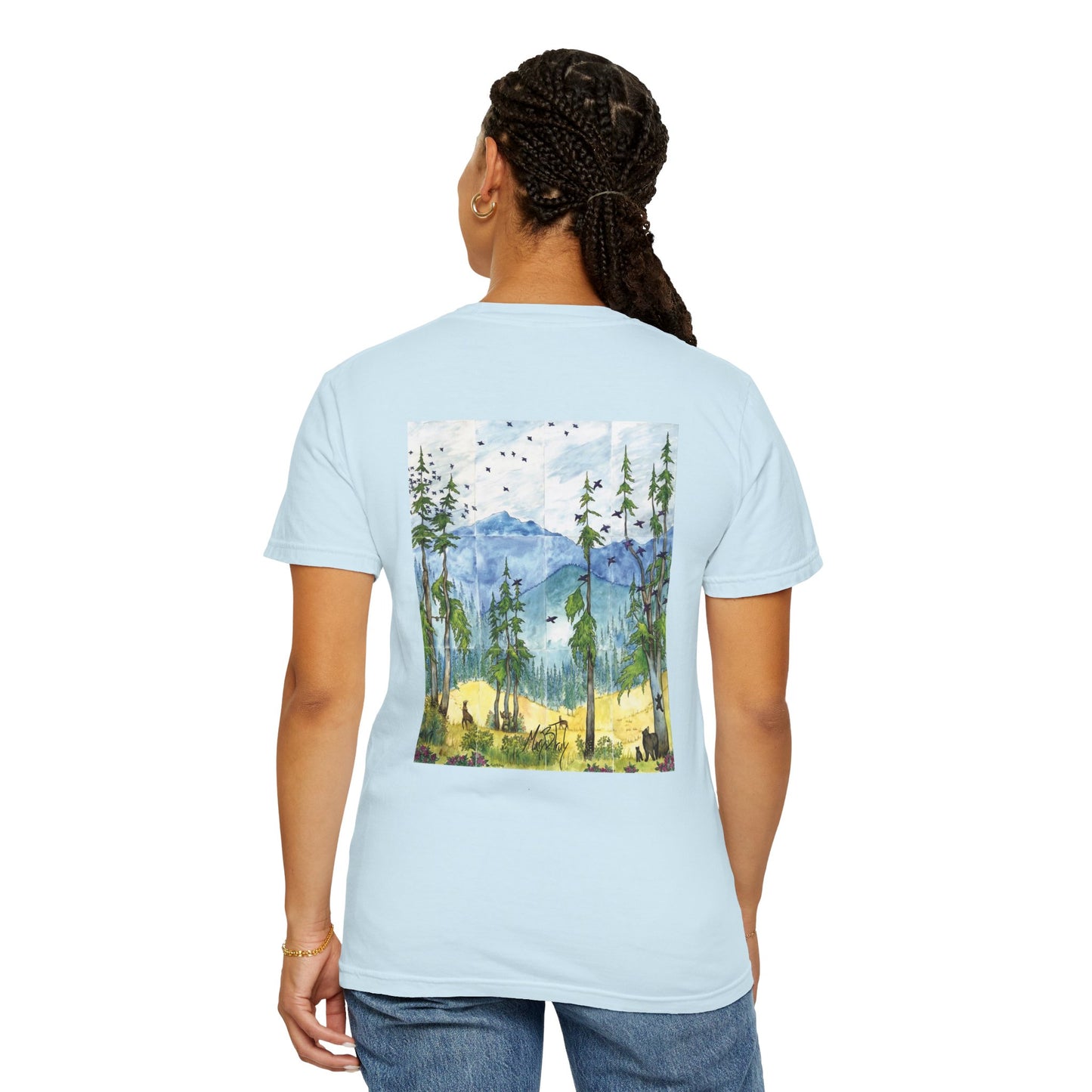 Truly PNW - Pacific Northwest Animals, Unisex Garment-Dyed T-shirt