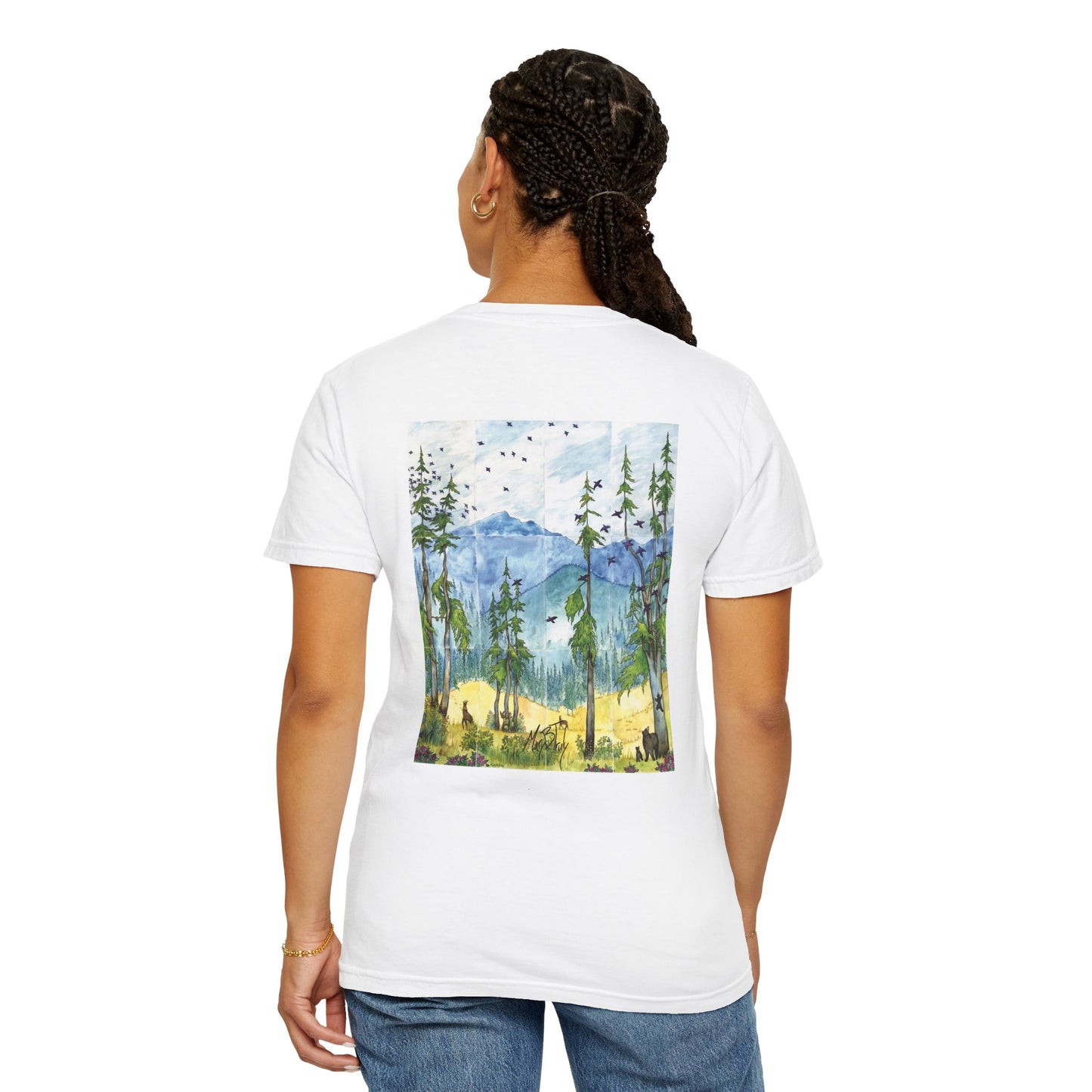 Truly PNW - Pacific Northwest Animals, Unisex Garment-Dyed T-shirt