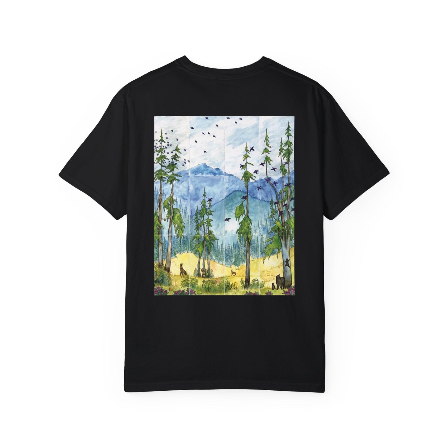 Truly PNW - Pacific Northwest Animals, Unisex Garment-Dyed T-shirt